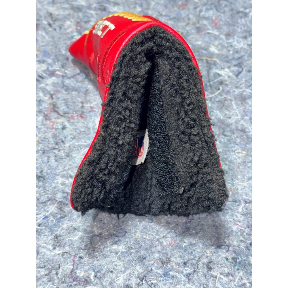 Scotty Cameron Special Select Putter Headcover Red Metallic Blade Titleist USA - Picture 5 of 6